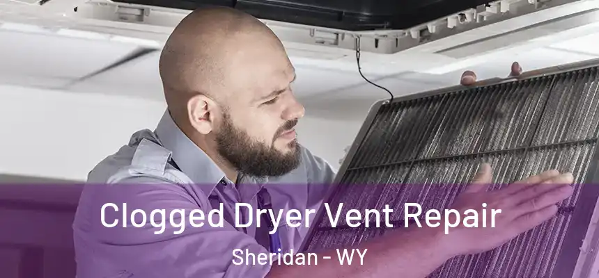  Clogged Dryer Vent Repair Sheridan - WY